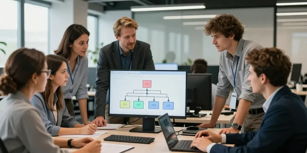 Aufbau und Organisation eines Betriebes: Wie digitale Transformation die klassische Hierarchie aufbricht