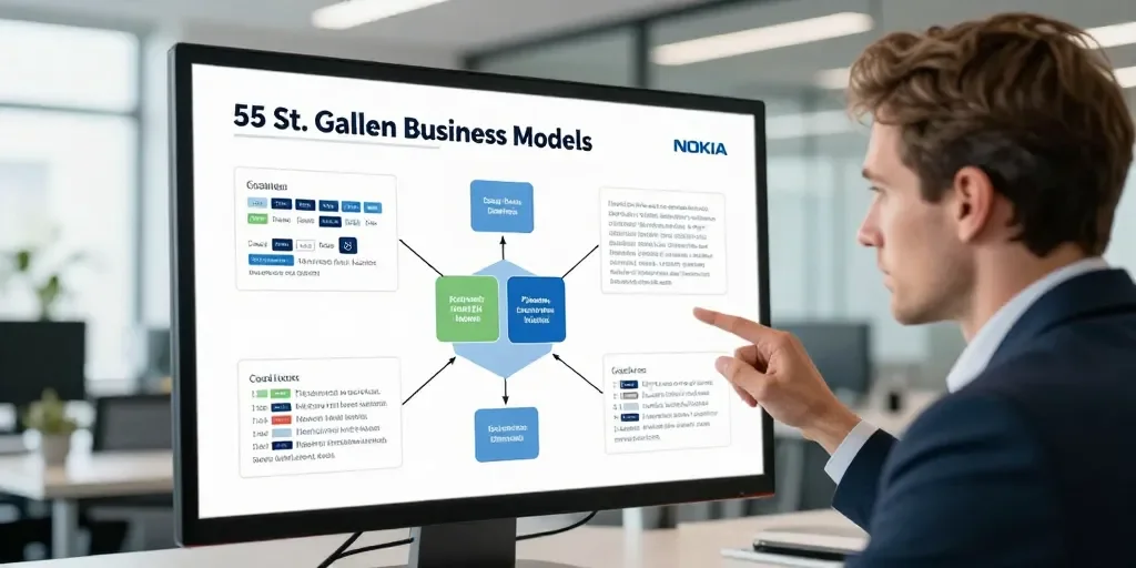 Die 55 Geschäftsmodelle von St. Gallen als Innovationskompass: Warum Unternehmen wie Nokia scheiterten und wie Sie es besser machen